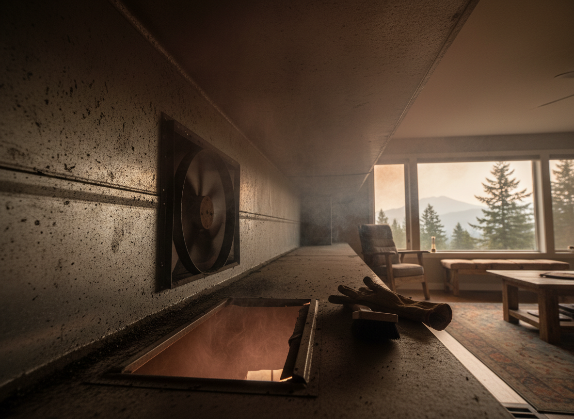 How Wildfire Smoke Affects Ducts in Clackamas County Homes