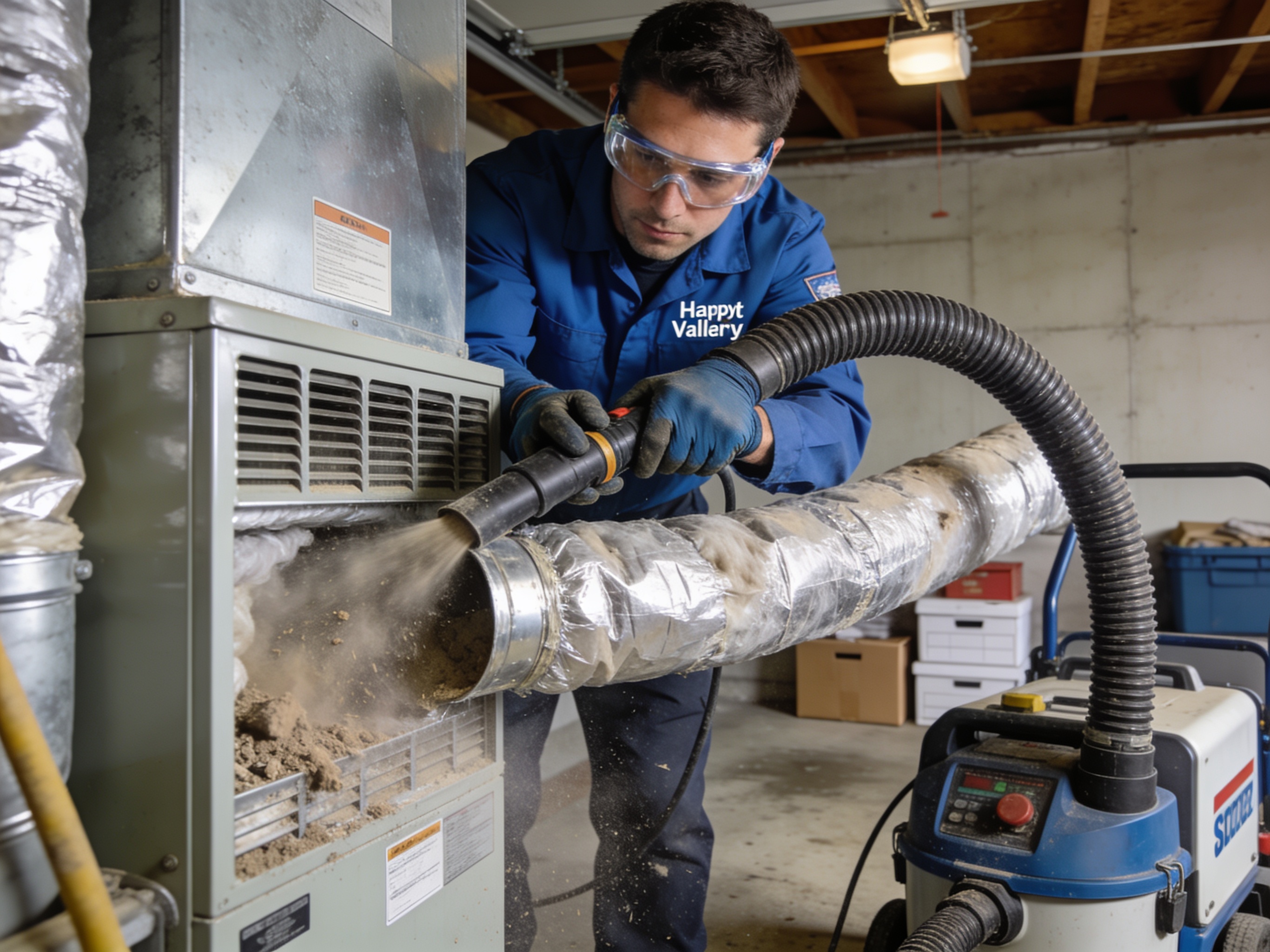 Air Duct Cleaning near me in Happy Valley