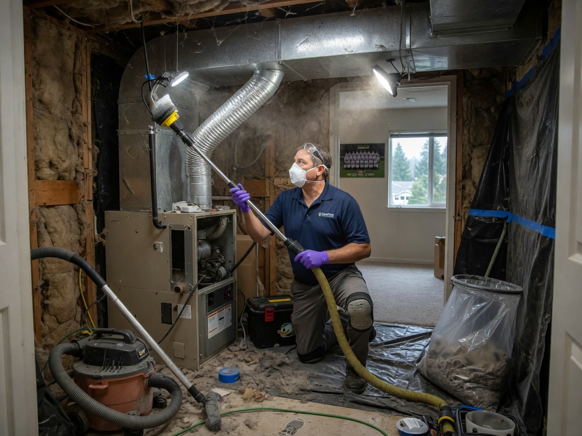 Air Duct Cleaning near Me in Wood Village, OR 97086