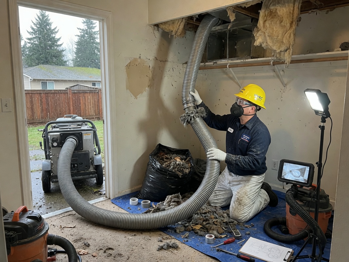 Emergency Air Duct Cleaning in Happy Valley